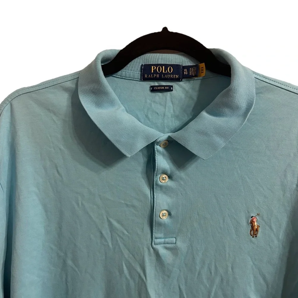 Polo Ralph Lauren Mens Polo Short Sleeve Shirt Classic Fit XL Pony Logo